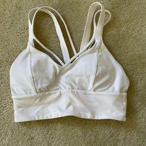 Lululemon White Sports Bra